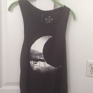 Soft and Sexy American Eagle flowy gray tank!